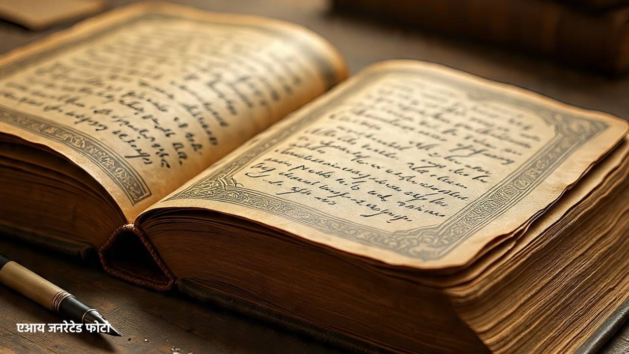 या निळावंती ग्रंथाबाबत इंटरनेटवर अनेक दावे केले जातात. पुस्तकातील कथित उतारेही इंटरनेटवर पाहायला मिळतात. परंतु या उताऱ्यांच्या सत्यतेबाबत मोठा संभ्रम आहे. Disclaimer: वरच्या लेखातील माहिती ही प्राथमिक स्वरुपाची आहे. आम्ही या माहितीची पुष्टी करत नाही किंवा समर्थनही देत नाही. या लेखाच्या माध्यमातून अंधश्रद्धा पसरवण्याचा आमचा उद्देश नाही. वरच्या लेखात दिलेल्या माहितीवरून कोणताही निर्णय घेण्याआधी त्या-त्या क्षेत्रातील तज्ज्ञांचा सल्ला आवश्य घ्या. (फोटो सौजन्य- मेटा एआय)