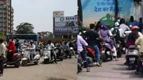 काही ठिकाणी 'नो स्टॉक'चे बोर्ड, राज्यातील अनेक भागात पेट्रोल पंपावर