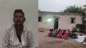 रात्रभर दोन मुलींना घरात उलटं टांगलं…नराधम बाप…