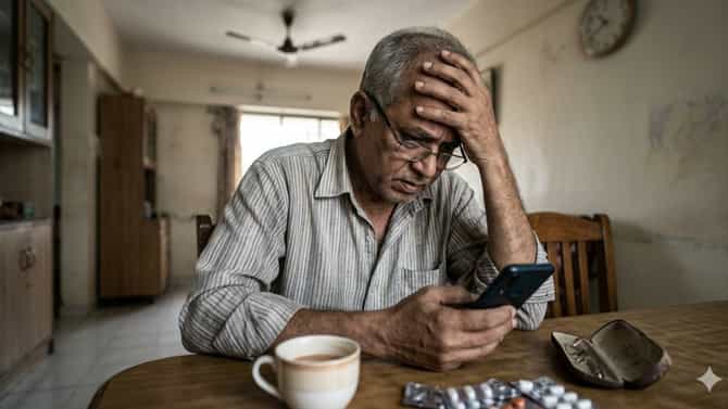 तुम्ही अश्लील मेसेज पाठवलेत, आता तुम्हाला...; घाबरलेल्या आजोबांसोबत नेमकं काय घडलं?