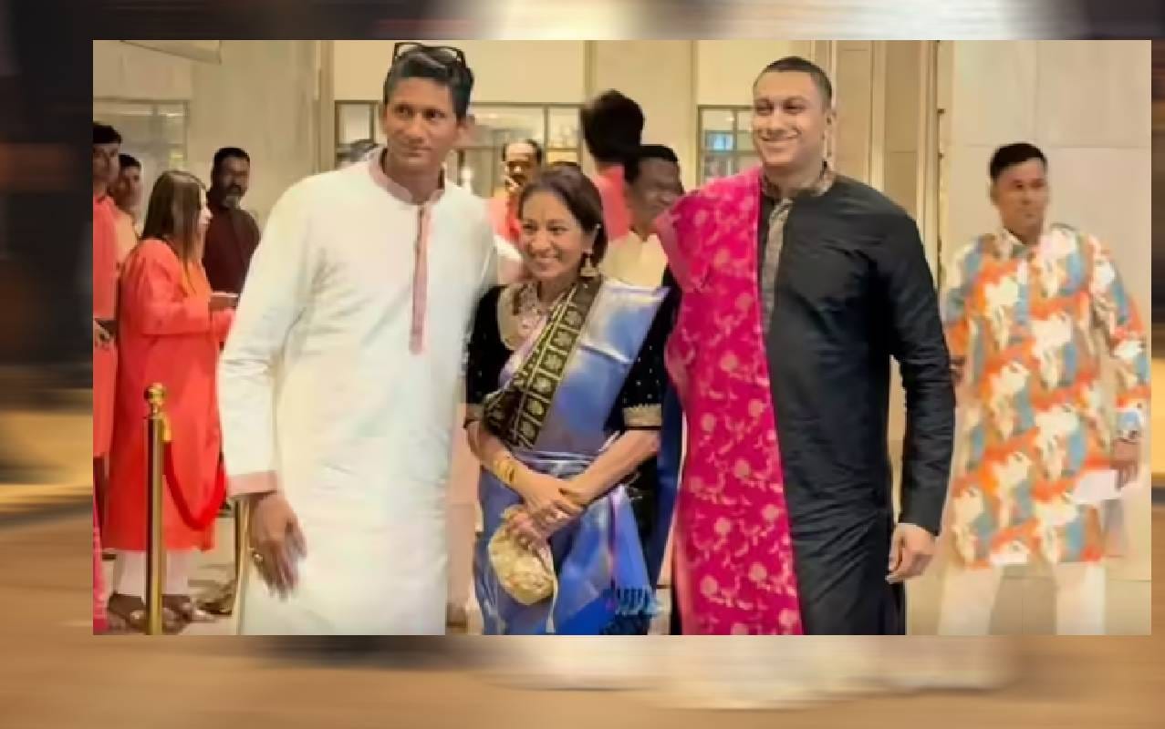 माजी भारतीय वेगवान गोलंदाज आणि कर्नाटक राज्य क्रिकेट असोसिएशनचे विद्यमान अध्यक्ष व्यंकटेश प्रसाद हे देखील सचिनच्या मुलाच्या लग्नाला त्याच्या कुटुंबासह उपस्थित होते.