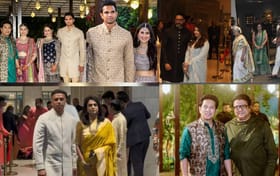 राज ठाकरे ते राहुल द्रविड.. सचिनच्या लेकाच्या लग्नात दिग्गजांची हजेरी.