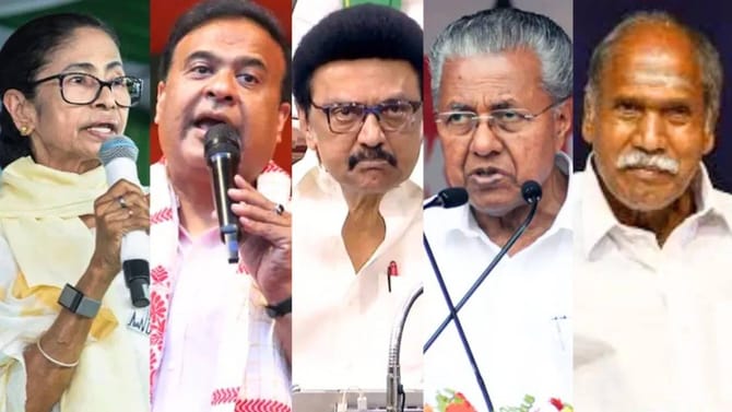 आसाम, पश्चिम बंगालसह केरळमपर्यंत...कुणाच्या भाळी विजयाचा टिळा