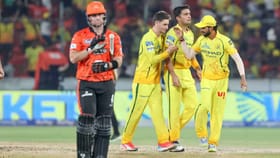 चेन्नई 194 धावांचा पाठलाग करण्यात अयशस्वी, हैदराबादचा 10 धावांनी विजय.