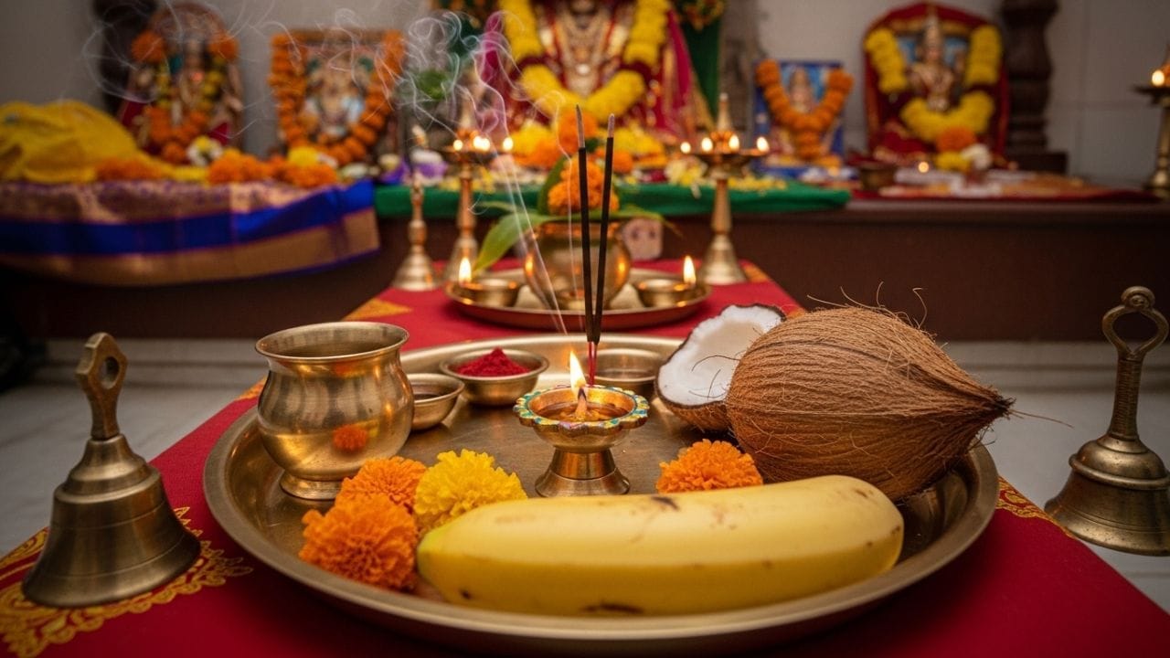 हिंदू धर्मातील कोणत्याही लहान-मोठ्या पूजेत किंवा धार्मिक विधीमध्ये नारळ आणि केळी ही दोन फळं कायमच वापरली जातात. अनेकदा आपण परंपरेचा भाग म्हणून या गोष्टी करतो, परंतु यामागे केवळ श्रद्धा नसून एक सखोल आध्यात्मिक आणि वैज्ञानिक दृष्टिकोन दडलेला आहे.