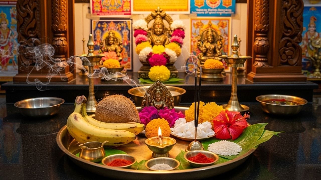 केळीचे झाड आपल्या संपूर्ण आयुष्यात एकदाच फळ देते. त्यानंतर नवीन कोंबांसाठी जागा करून देते. केळीच्या झाडाचे हे गुणधर्म निस्वार्थ त्याग दर्शवतात. भगवान विष्णूंच्या पूजेत केळीला विशेष स्थान आहे.