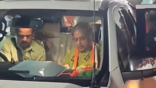 Shashi Tharoor: धक्कादायक! खासदार शशी थरूर यांच्या ताफ्यावर हल्ला, गनमॅनला बाहेर खेचत…