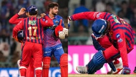 VIDEO: आयपीएल स्पर्धेत लखनौ दिल्ली सामन्यादरम्यान जोरदार राडा.