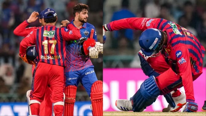 VIDEO: आयपीएल स्पर्धेत लखनौ दिल्ली सामन्यादरम्यान जोरदार राडा