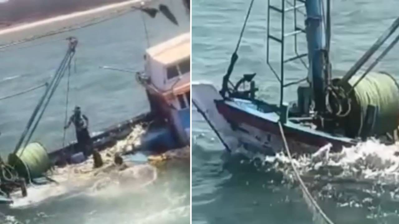 सिंधुदुर्ग जिल्ह्यातील देवगड समुद्रात मच्छिमारी करून बंदरात परतत असताना "अलमका" ही पर्ससीन नौका वादळी वाऱ्याच्या तडाख्यात सापडून समुद्रात बुडाली.