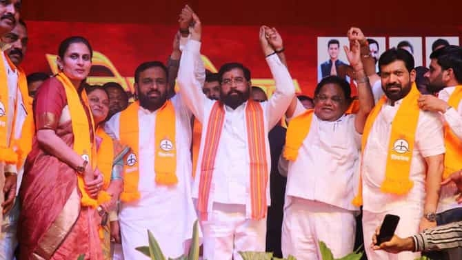 शिवसेनेत जोरदार इनकमिंग, 3 बड्या नेत्यांचा एकनाथ शिंदेंच्या उपस्थित पक्षप्रवेश, धक्का कुणाला?