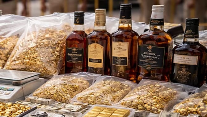 तामिळनाडू आणि प.बंगालमध्ये नोटा, दारुचा अक्षरश: पाऊस, एक हजार कोटी...