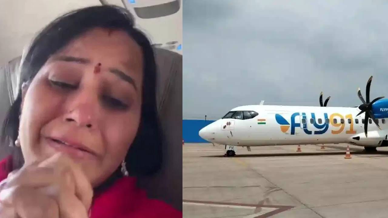 अचानक लँडिंग फेल, विमान हवेतच…अंगाचा थरकाप उडवणारा व्हिडीओ समोर; प्रवाशांसोबत काय घढलं?