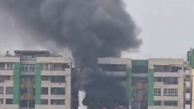 गगनचुंबी इमारतीत किंचाळ्या घुमल्या, पॉश गौर ग्रीन अव्हेन्यू सोसायटीत...