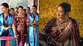 गौतमी पाटीलच्या नव्या गाण्याची तुफान चर्चा; रंगवली राधिकेची कहाणी