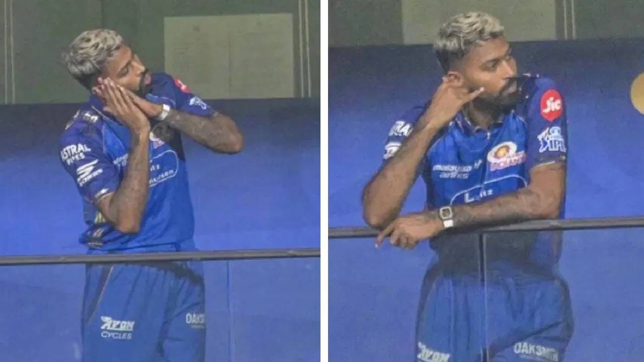 पराभवानंतर नाचतोय..गर्लफ्रेंडला इशारे करतोय! हार्दिक पांड्याला काय झालंय? सोशल मीडियावर रंगली चर्चा