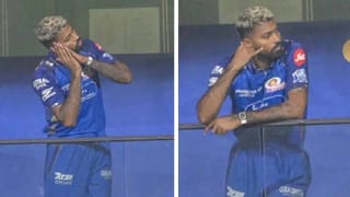 पराभवानंतर नाचतोय..गर्लफ्रेंडला इशारे करतोय! हार्दिक पांड्याला काय झालंय? सोशल मीडियावर रंगली चर्चा