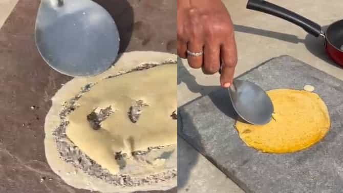 उन्हाचा भयंकर तडाखा, फरशीवरच शिजला पराठा, पॅनमध्ये तयार झाला डोसा..! काम असेल तरच घराबाहेर पडा