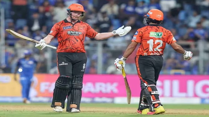 हैदराबादला मुंबई विरुद्धच्या विजयानंतर मोठा फायदा