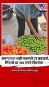 जळगावात भाजी पाल्याचे दर कडाडले, लिंबाचे दर 160 रुपये किलोवर.