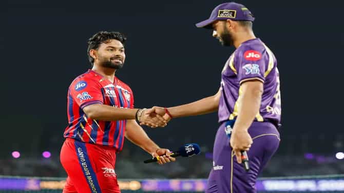 KKR vs LSG Toss : लखनौचा फिल्डिंगचा निर्णय, केकेआरमध्ये मॅचविनर परतला, विजयाचं खातं उघडणार?