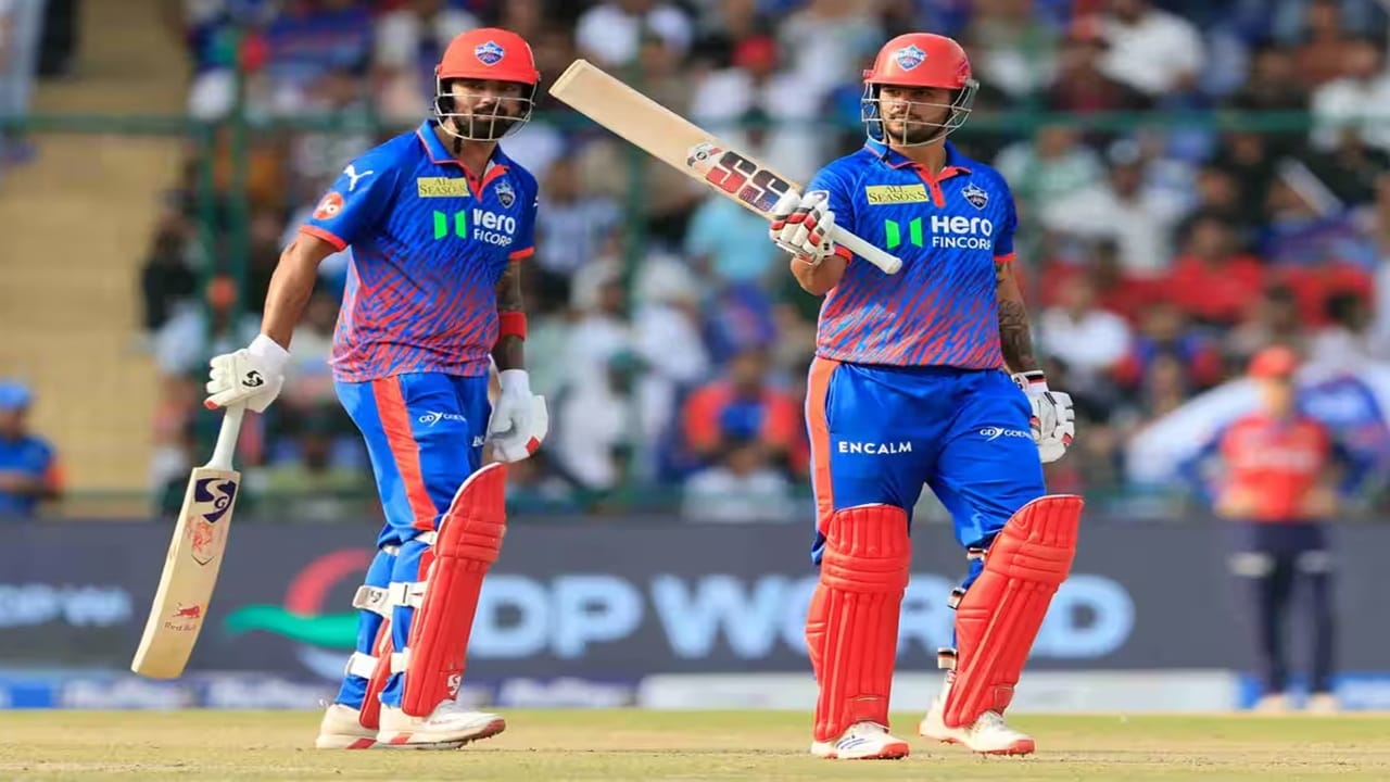 KL Rahul and Nitish Rana