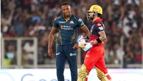 IPL 2026: विराटकडून सलग 5 चौकार, त्यानंतर रबाडाचा पलटवार, काय केलं?.