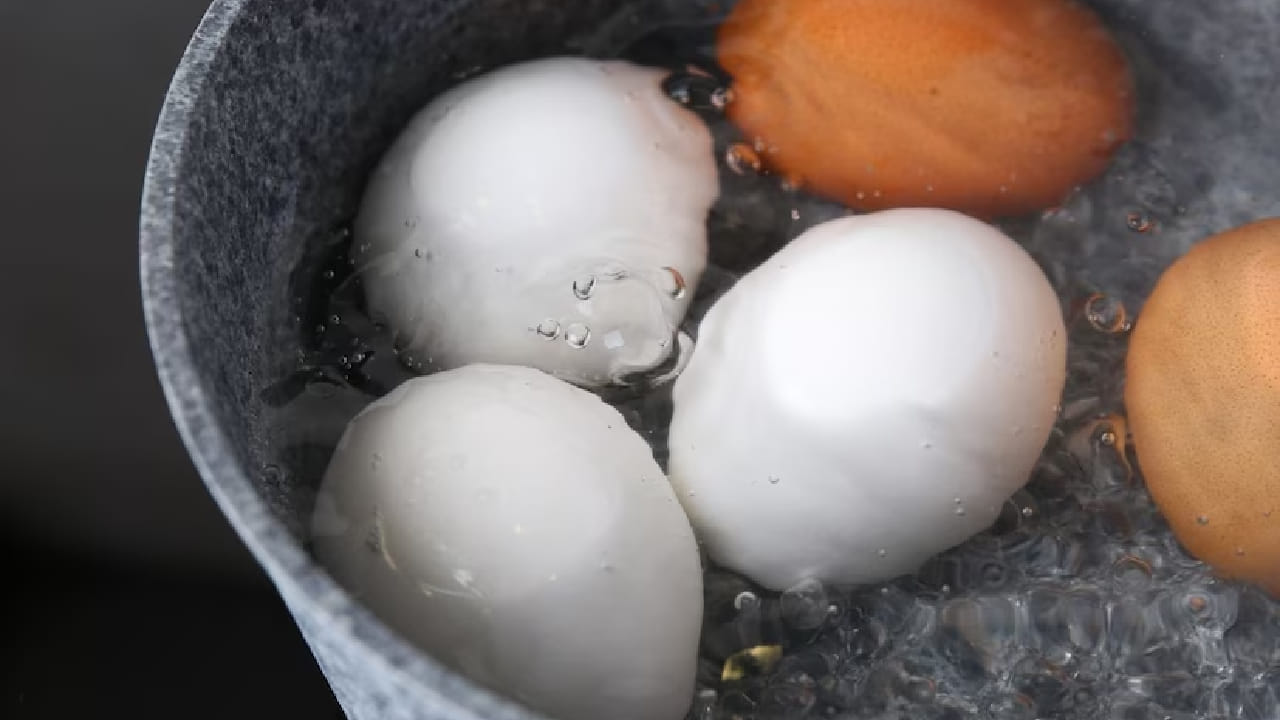 अंडी उकडताना पाण्यात थोडासा लिंबाचा रस किंवा लिंबाची फोड टाकल्यास अंडी फुटत नाहीत आणि सोलायलाही सोपी होतात. 