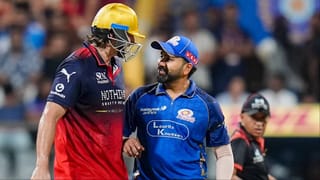 MI vs RCB : LIVE मॅचमध्ये RCB च्या खेळाडूची दादागिरी, अंपायरला जुमानत नव्हता, मुंबई विरुद्ध सामन्यातील प्रकार VIDEO