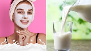 कच्च्या दुधाचे चेहऱ्यास होणारे फायदे, फक्त 5 मिनिटं दुधाने मसाज करा, पाहा फायदे