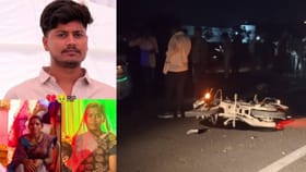 एका क्षणात तिघांचा मृत्यू! चालकाचं नियंत्रण सुटलं... नको ते घडलं.