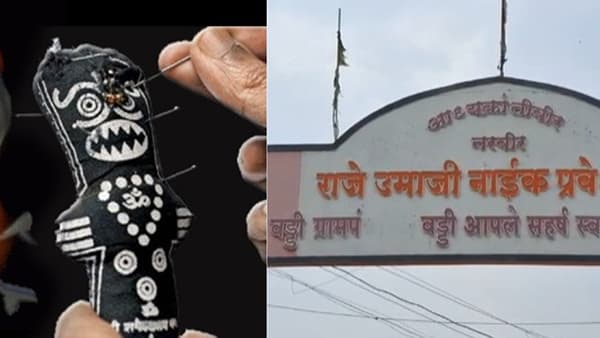 काळी बाहुली-लिंबू आणि सुया, सरपंचपदाच्या पोट निवडणूकीत भानामतीच्या प्रकाराने दहशत