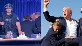 जेव्हा ट्रम्प अडचणीत, तेव्हा होतो गोळीबार, ताज्या हल्ल्याने चर्चा.