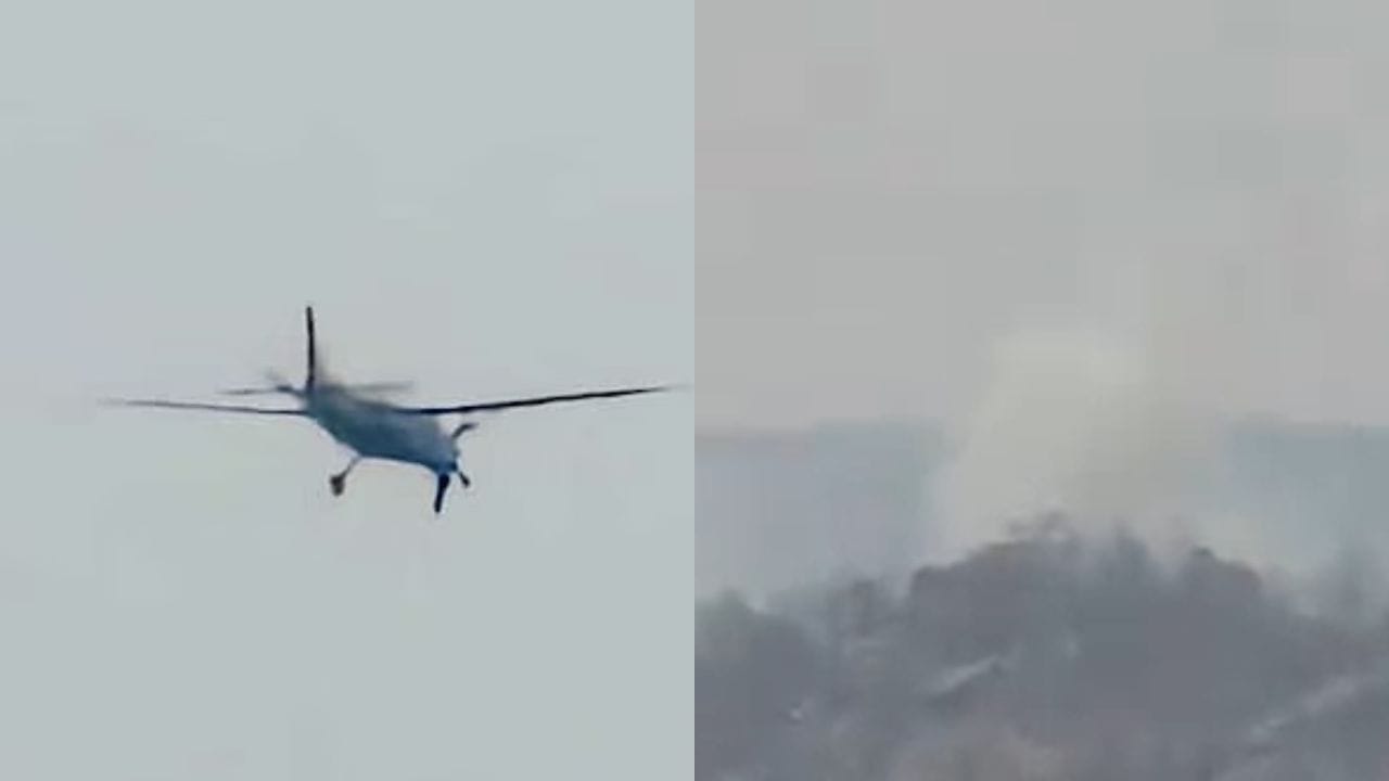 मोठी बातमी! देशात आणखी एक विमान अपघात, जमिनीवर आदळताच पेट, अनेकांच्या मृत्यूची भीती