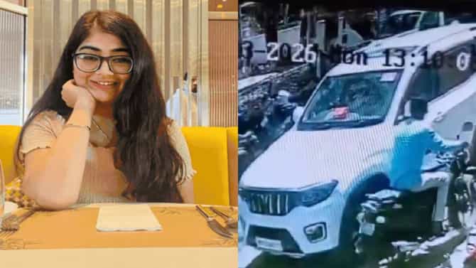 भाजपा आमदाराच्या मुलीचा प्रताप, तरुणाला भर रस्त्यात बुटाने मारलं; व्हिडीओ व्हायरल!