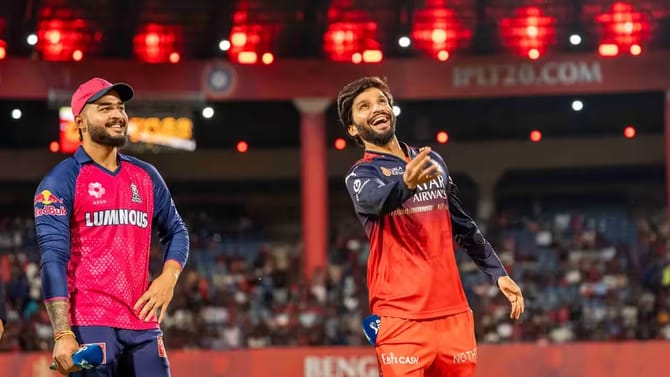 आरसीबी-राजस्थान आमनेसामने, कोण जिंकणार? सामना किती वाजता?