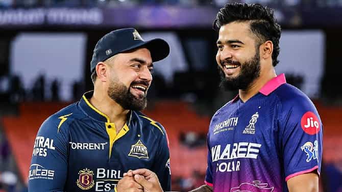 IPL 2026, RR vs GT : नाणेफेकीचा कौल राजस्थान रॉयल्सच्या बाजूने, ट्रेंड मोडत रियान परागचा मोठा निर्णय