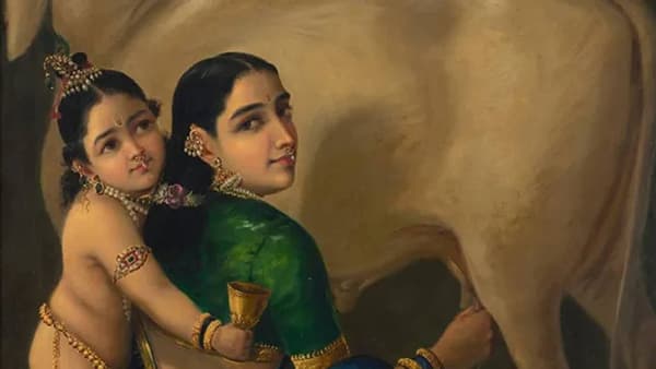 7 मिनिटांची जोरदार बोली अन् तब्बल इतक्या कोटींना विकली गेली राजा रवी वर्मा यांची पेटिंग; खरेदीदार कोण?