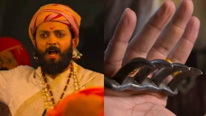 'राजा शिवाजी'मधील वाघ नखांच्या सीनवरून टीका; अखेर रितेशनेच दिलं उत्तर