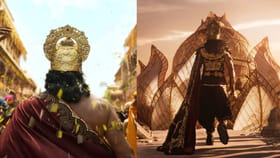 'रामायण'मधील रामाची पहिली झलक; रणबीरचा लूक पाहून भारावले प्रेक्षक.