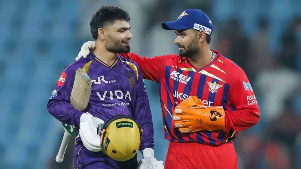 आयपीएल 2026 स्पर्धेत लखनौ सुपर जायंट्सविरुद्धच्या रिंकु सिंहची खेळी महत्त्वाची ठरली. त्याच्या खेळीमुळे कोकात्याला विजयाची चव चाखता आली. सामन्यात रिंकु सिंहने इतिहास रचला. त्याने महेंद्रसिंह धोनीचा 15 वर्षे जुना विक्रम मोडीत काढला. (Photo: IPL/BCCI)