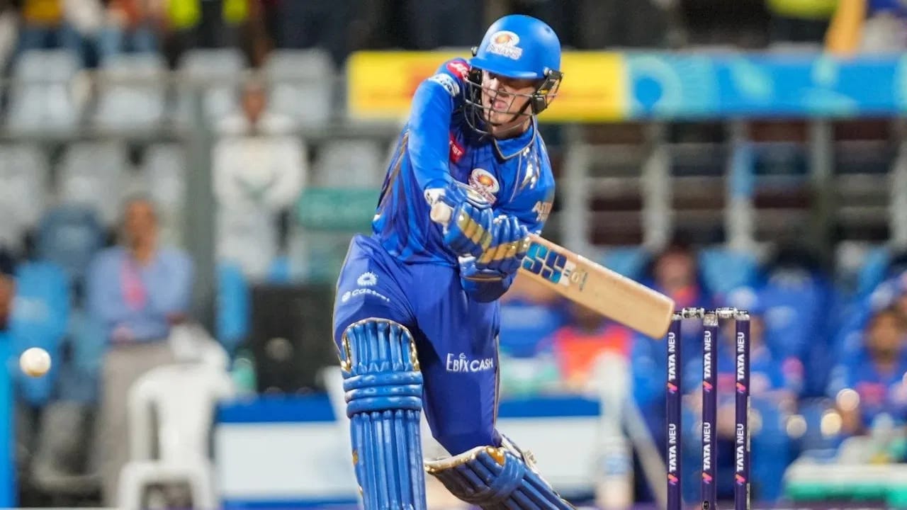Ryan Rickelton Mumbai Indians IPL 2026