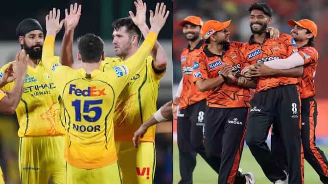 SRH vs CSK Live Streaming : हैदराबाद-चेन्नईमध्ये कडवी झुंज, कोण जिंकणार तिसरा सामना?