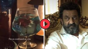 कॉकटेलमध्ये जिवंत मासा; संजय दत्तच्या हॉटेलमधील Video Viral.