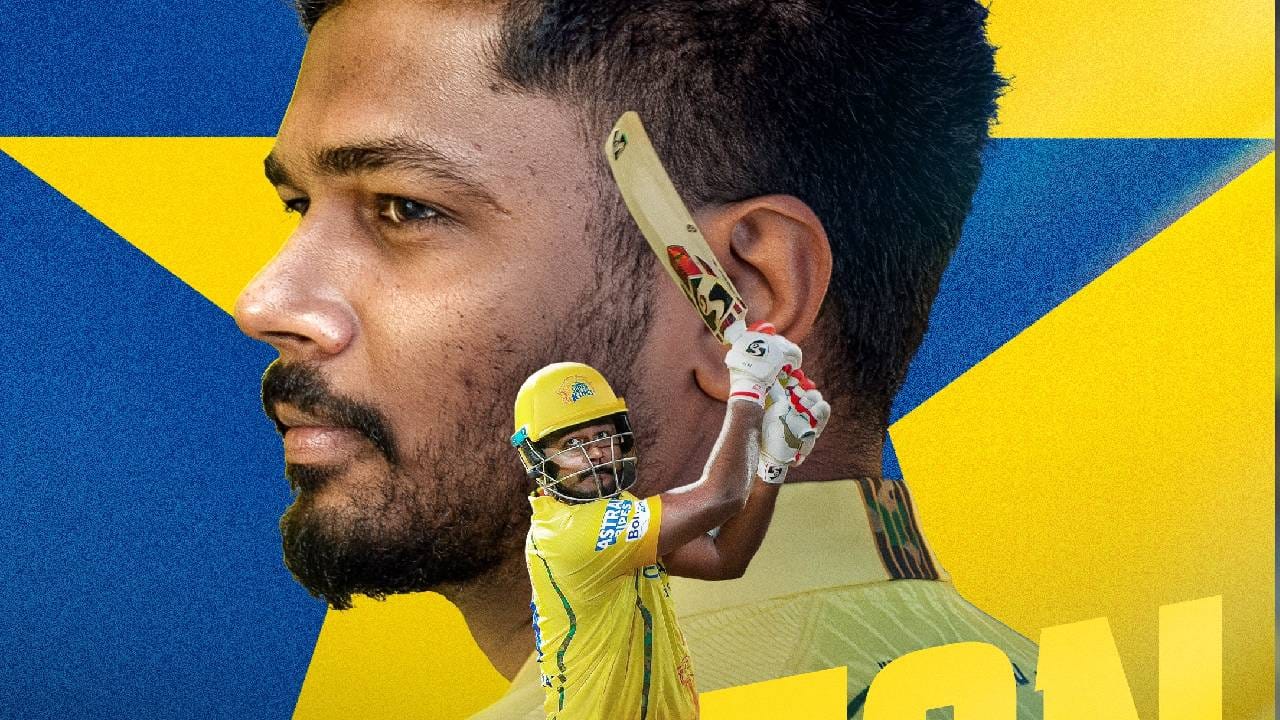 संजू सॅमसन हा चेन्नई सुपर किंग्सचा दिल्ली कॅपिटल्सविरुद्ध शतक ठोकणारा दुसरा फलंदाज ठरला आहे. यापूर्वी 2012 मध्ये मुरली विजयने दिल्ली कॅपिटल्सविरुद्ध 58 चेंडूत 113 धावांची खेळी केली होती. (Photo- CSK Twitter)