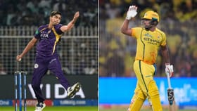 Video : कार्तिक त्यागीच्या वेगवान चेंडूवर संजू सॅमसन फसला