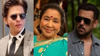 मुंबईत असूनही शाहरुख-सलमान यांची आशा भोसलेंच्या अंत्यविधीला अनुपस्थिती का? कारण आलं समोर