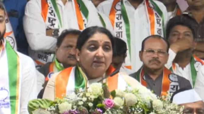 Sunetra Pawar : म्हणूनच दादांचा अखेरचा श्वास.. सुनेत्रा पवारांचा कंठ दाटून आला, डोळे पाणावले VIDEO