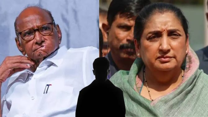 मोठी बातमी! सुनेत्रा पवारांना धक्का?बडा मंत्री शरद पवारांच्या संपर्कात