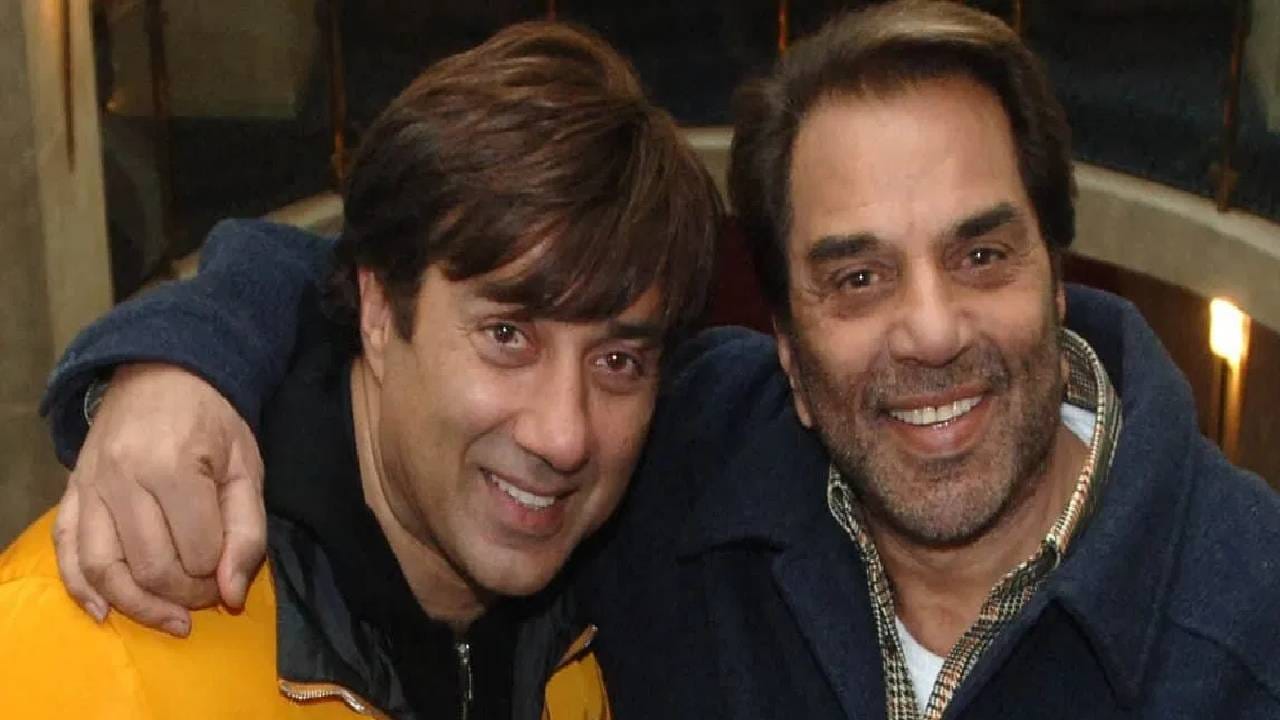 Sunny Deol-Dharmendra : एका मराठमोळ्या अभिनेत्रीवरुन जेव्हा सनी-धर्मेंद्र यांच्यात वाजलेलं, सनीने हट्टाला पेटून गर्लफ्रेंडलाच चित्रपटात घेतलेलं